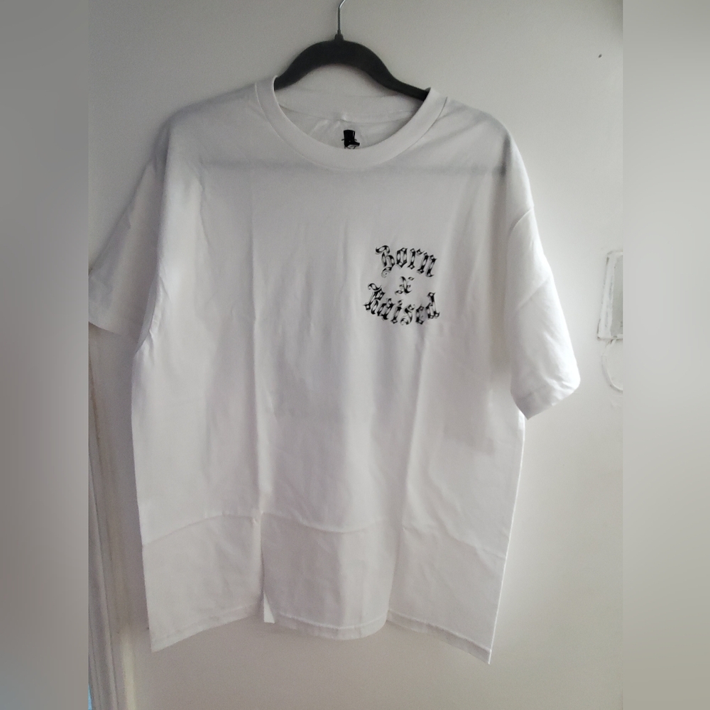 BORN X RAISED White Short Sleeve Tee